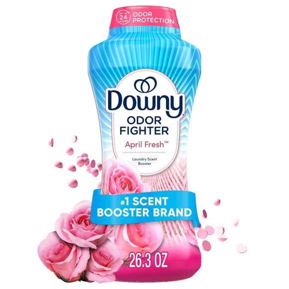 Downy Odor Fighter In-Wash Laundry Scent Booster Beads, April Fresh, 26.3 oz.