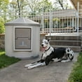 thumbnail image 8 of ASL Solutions Insulated Colossal Round Barn Premium Palace Dog House, Choose Color, 8 of 9