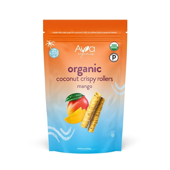 Ava Organics Mango Coconut Crispy Rollers, 14.1 oz.