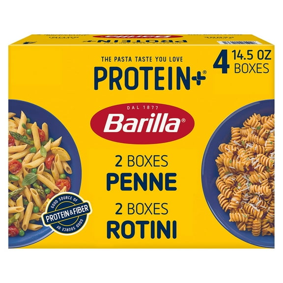 Barilla Protein+ Penne & Rotini, 14.5 oz., 4 pk.
