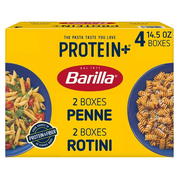 Barilla Protein+ Penne & Rotini, 14.5 oz., 4 pk.