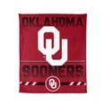 thumbnail image 1 of Logo Brands Oklahoma Sooners 60"x70" Super Plush Blanket, 1 of 7