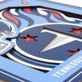 thumbnail image 4 of YouTheFan NFL 12” x 12” 3D Logo Wall Art, 4 of 5