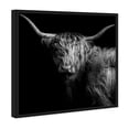 thumbnail image 1 of A Cow Square Rustic Farmhouse Canvas Print by Oliver Gal Prints, 1 of 4