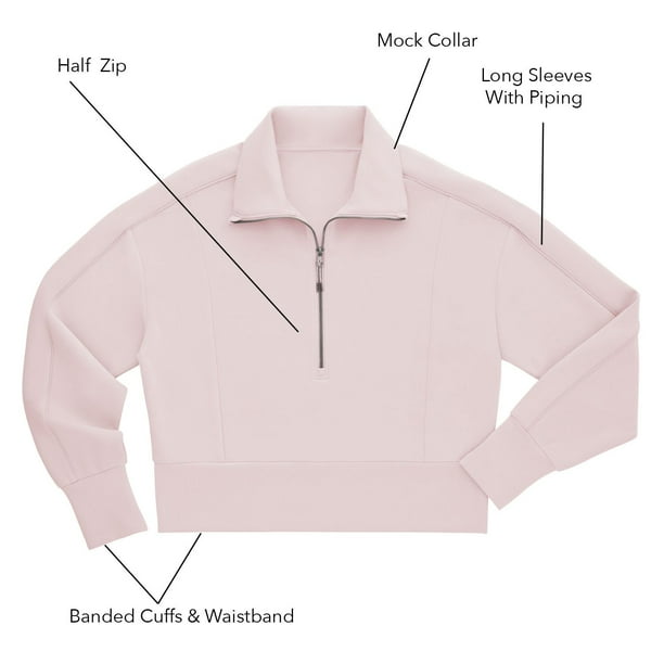 Member's Mark Women's Sandwash Half-Zip Pullover - Samsclub.com