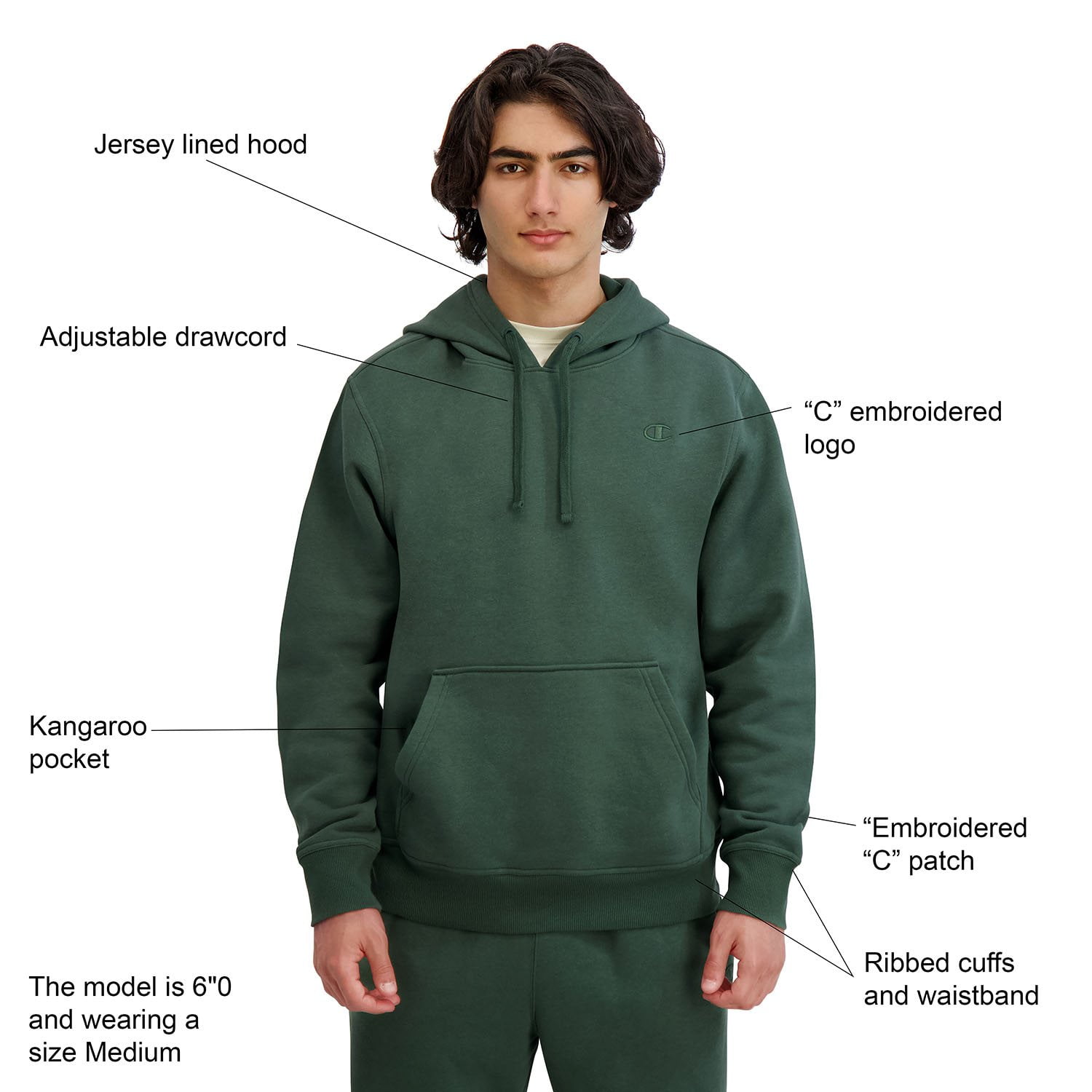 Champion Fleece Hoodie - Samsclub.com