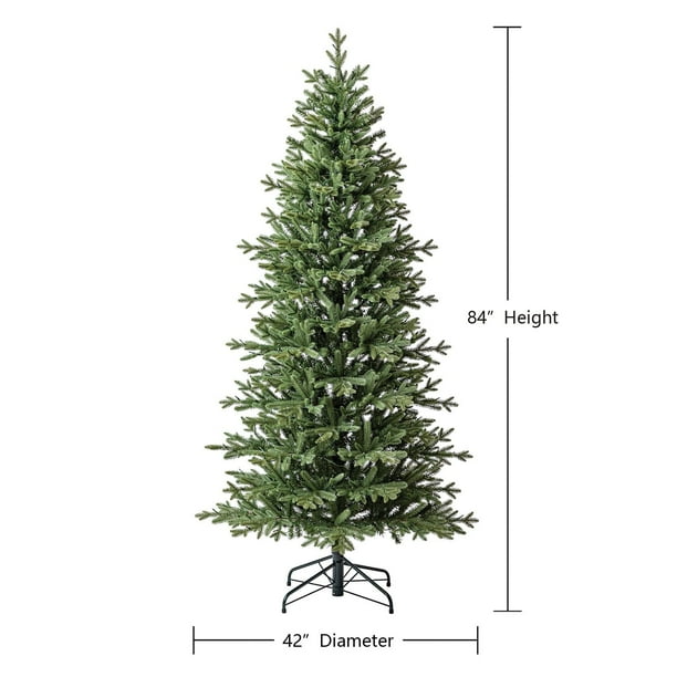 Member's Mark 7' Slim Linden Fir Pre-Lit Christmas Tree - Samsclub.com
