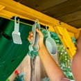 thumbnail image 9 of KidKraft Adventure Bend Wooden Swing Set with Three Slides, 9 of 19