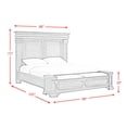 thumbnail image 2 of Society Den Paterson Bed in Grey, Storage Option & Assorted Sizes, 2 of 11