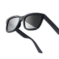 thumbnail image 1 of CHAMELO Lifestyle Dusk Classic Button Smart Audio Sunglasses, Black Frame with Smoke Lenses | Adjustable Electronic Tint, Bluetooth Open-Ear Audio + Integrated Microphone, Polarized UV Protection, 1 of 9