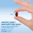 thumbnail image 3 of Bausch + Lomb Ocuvite Adult 50+ Eye Supplement Mini Softgels 150 ct., 3 of 7