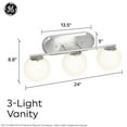 thumbnail image 2 of GE Solon Decorative 3-Light Integrated Color-Changing Light Fixture, Choose Color, 2 of 9