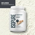 thumbnail image 6 of ISOPURE Whey Protein Isolate, Unflavored, 1.55 lbs., 6 of 10