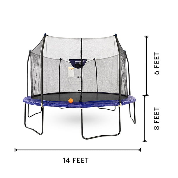 Skywalker Trampolines 14' Heavy Duty Trampoline with Basketball