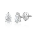thumbnail image 3 of Lab Created 2.00 CT. T.W. Fancy Cut Diamond Stud Earrings in 18K Gold, 3 of 8