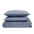 thumbnail image 1 of London Fog Garment Wash Solid Quilt Set, Assorted Sizes, 1 of 6