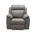 thumbnail image 19 of Manhattan 3-Piece Top-Grain Leather Reclining Set, 19 of 19