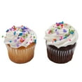 Member's Mark White and Chocolate Cupcakes with Buttercream Icing, 30 ct.