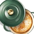 thumbnail image 5 of Tramontina Enameled Cast Iron 7-Quart Covered Round Dutch Oven, 5 of 8