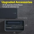 thumbnail image 3 of HOTO 3.6V Electric Screwdriver Tool Kit, Rechargeable, Magnetic Case Lid, 3 Torque Settings, 1500mAh Battery, LED Light, 3 of 11