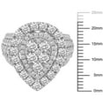 thumbnail image 5 of 4.00 CT. T.W. Round Cut Double Halo Diamond Ring in 14K Gold, 5 of 8