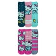 thumbnail image 2 of Character Women's 6-Pack Cozy Quarter Cut Socks, 2 of 6
