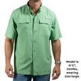 thumbnail image 7 of Habit Men's Short Sleeve 50+ UPF Fishing Shirt, 7 of 7