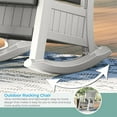 thumbnail image 7 of Suncast Rocking Chair with Under-Seat Storage, 7 of 10
