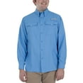 thumbnail image 3 of Habit Men's Breaking Dawn Long Sleeve 50+ UPF Fishing Shirt, 3 of 8