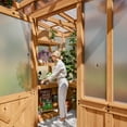 thumbnail image 11 of Backyard Discovery 9' x 6' Modern Cedar Greenhouse, 11 of 15
