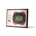 thumbnail image 1 of YouTheFan NFL 17" x 13" 5-Layer Stadium View 3D Wall Art, 1 of 5