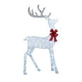 thumbnail image 4 of Member's Mark 3-Piece Pre-Lit Iced Twinkling Deer Family - White, 4 of 6