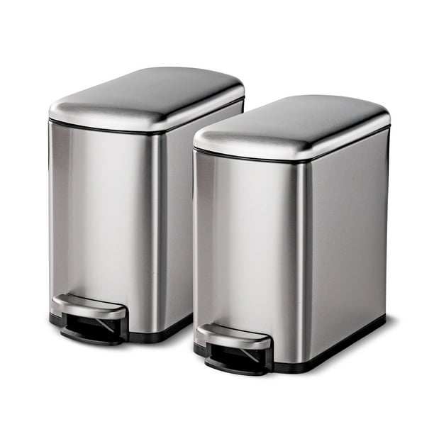 Tramontina 1.6 Gallon Step Trash Cans, 2 pack - Samsclub.com