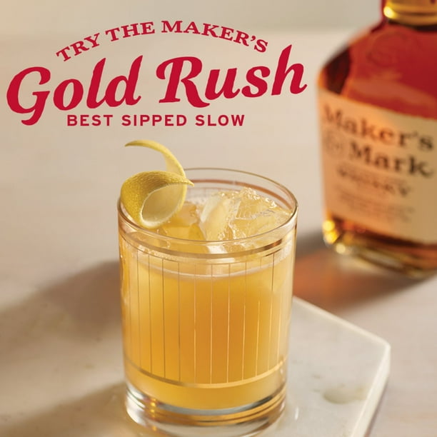 Maker's Mark Kentucky Straight Bourbon Whisky, 1.75 L with 25 fl