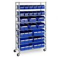 thumbnail interactive-video image 1 of Member's Mark 24-Bin Rolling Rack, 1 of 9