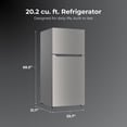 thumbnail image 3 of Kenmore 20.2 cu. ft. Top Mount Refrigerator w/ Pocket Handle, 3 of 12