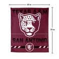 thumbnail image 7 of Logo Brands Texas A&M San Antonio Jaguars 60"x70" Super Plush Blanket, 7 of 7