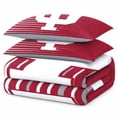 thumbnail image 2 of Logo Brands Indiana Hoosiers Comforter Set, 2 of 5