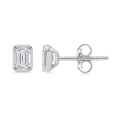 thumbnail image 1 of Lab Created Fancy Cut Diamond Stud Earrings in 14K Gold, 1 of 6