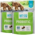 thumbnail image 1 of VETIQ Probiotic Soft Dog Chews, Hickory Smoke Flavored 60 ct., 2 pk., 1 of 8