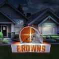 thumbnail image 3 of Logo Brands Cleveland Browns Pre-Lit 7’x10’ Team Inflatable, 3 of 6