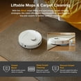thumbnail image 8 of Roborock QRT78 Robot Vacuum & Mop with Multifunction Dock, 10,000Pa Suction, Auto Mop Washing, Self-Emptying & Refill, 8 of 10