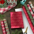 thumbnail image 2 of Hallmark Wrapping Paper Set - 6 Pack (Traditional Designs), 2 of 8