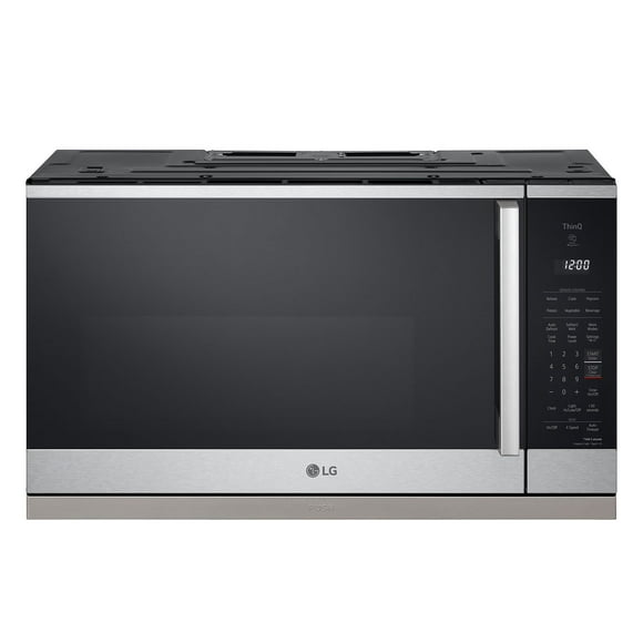 LG 2.1 cu .ft. Over-the-Range Microwave with New Handle and ThinQ