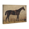 thumbnail image 1 of Emil Volkers - Brauner im Stall Traditional Canvas Print by Oliver Gal Prints, 1 of 5