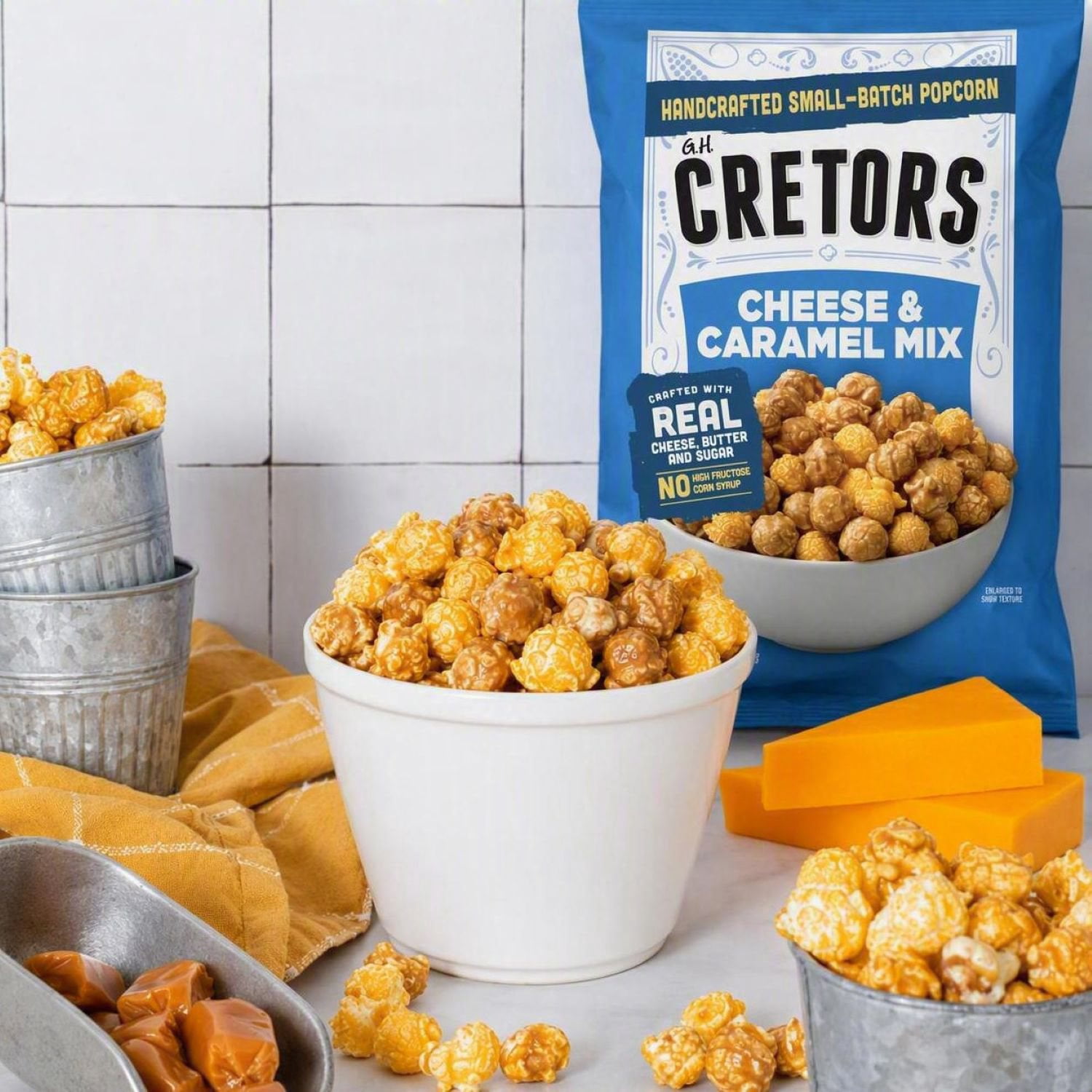 CRETORS Cheese & Caramel Flavored Popcorn Mix, 23.5 oz. - Samsclub.com