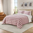thumbnail image 1 of Member’s Mark 3-Piece Printed Plush Sherpa Comforter Set, 1 of 5