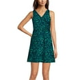 thumbnail image 1 of Lands' End Women's Surplice Swim Dress, 1 of 3