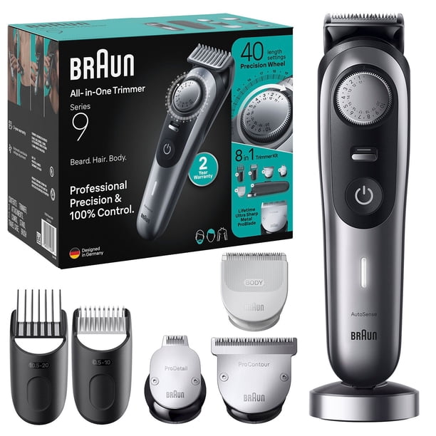 Braun Series 9 9430, All-In-One Electric Grooming Style Kit for