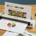 thumbnail image 2 of Brother DS-740D Duplex Compact Mobile Document Scanner, 600 dpi Optical Resolution, 1-Sheet Duplex Auto Document Feeder, 2 of 7